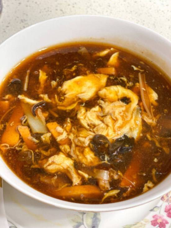 Hot and Sour Soup (vegetarian) 酸辣汤